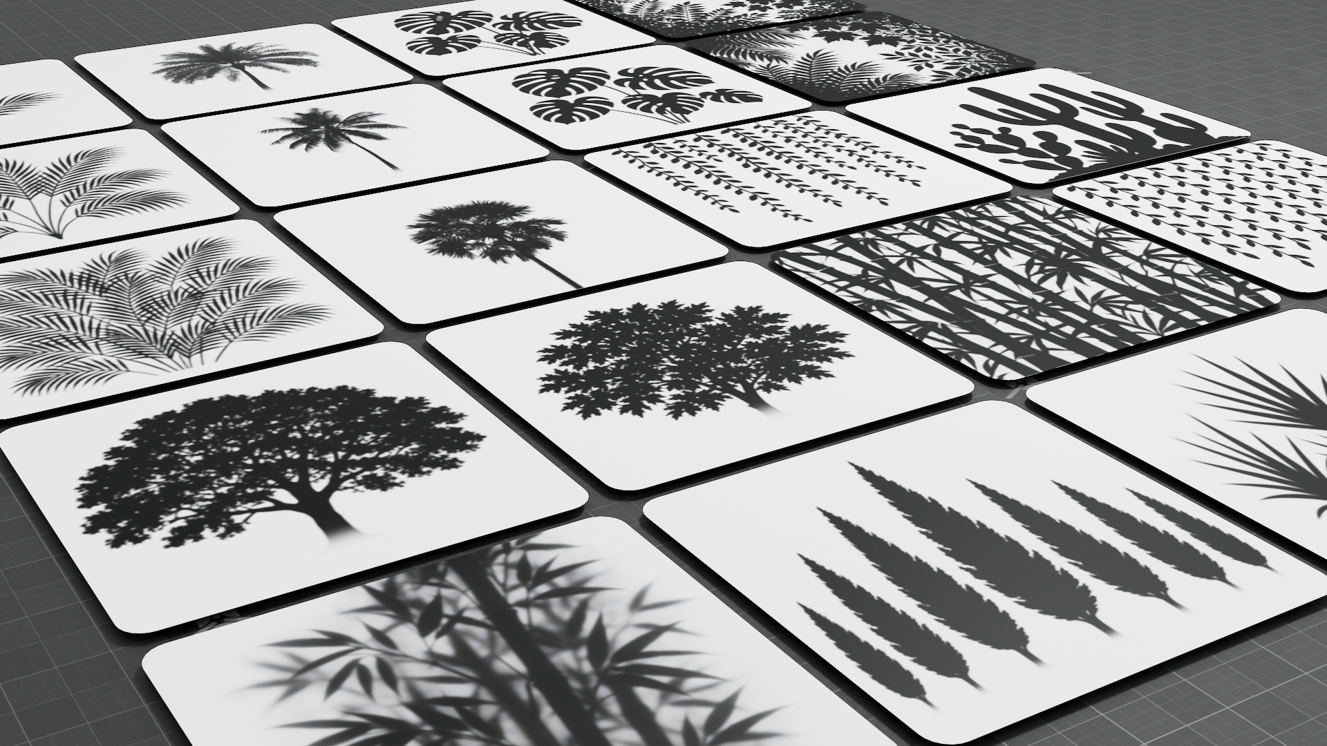 Gobos - Trees and Plants