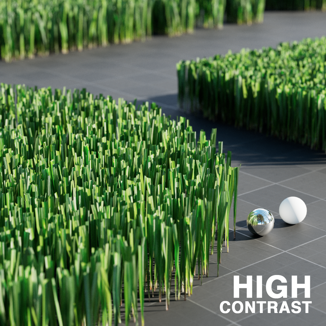 Realistic Lawn Grass