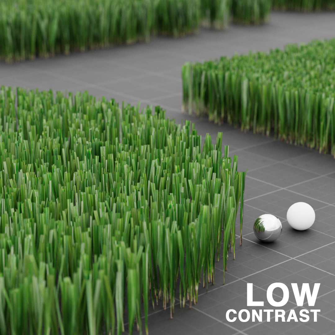 Realistic Lawn Grass