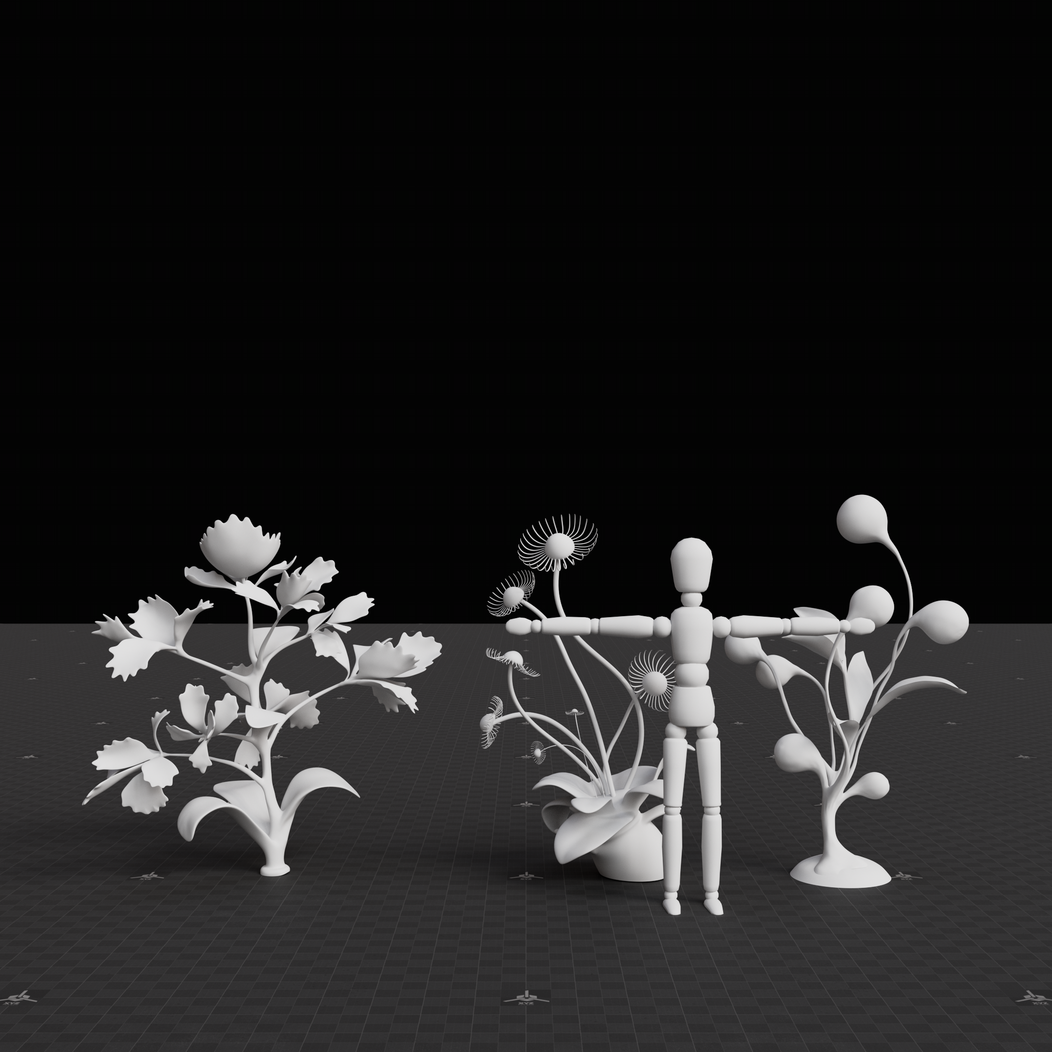 Surreal Plants Set 02