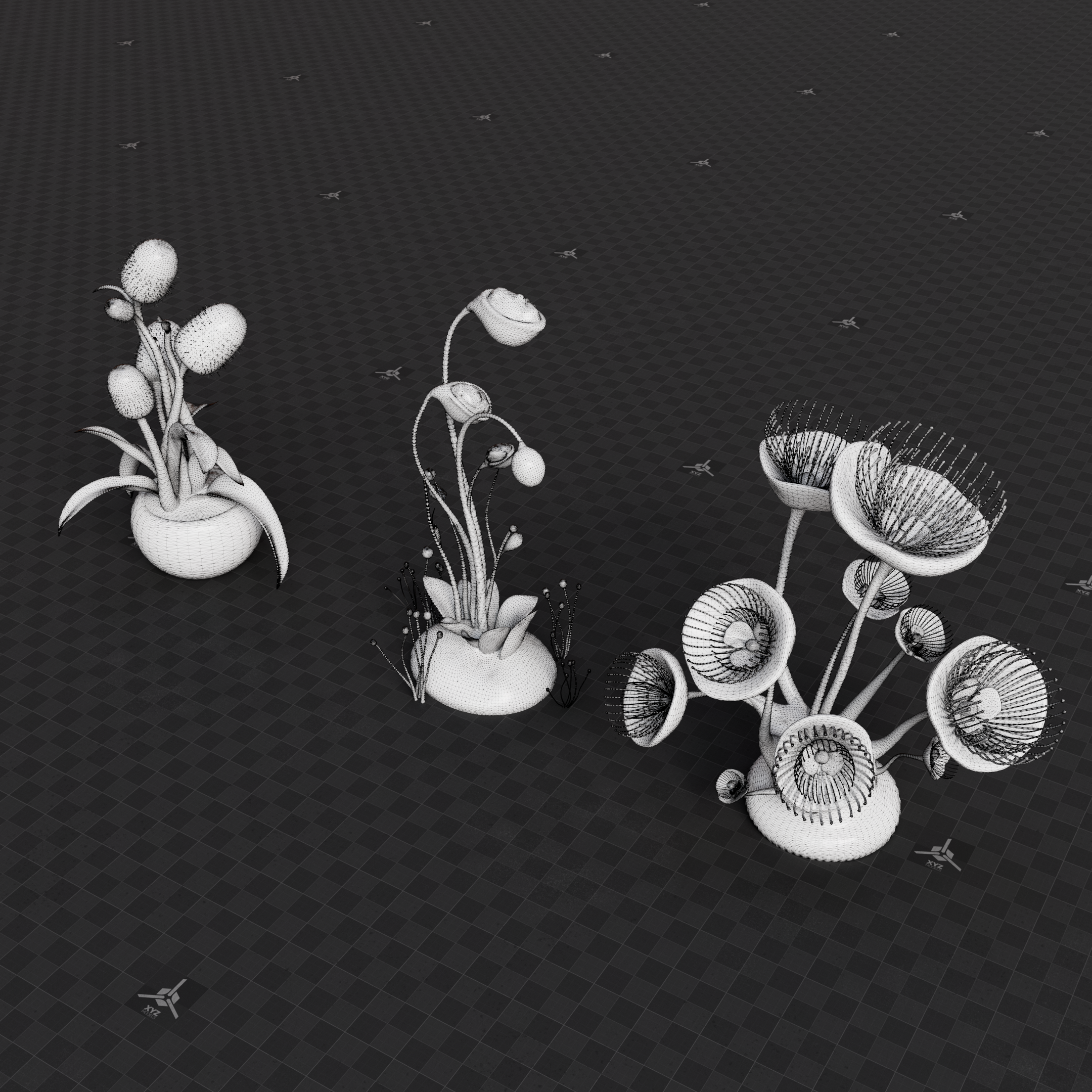Surreal Plants Set 01