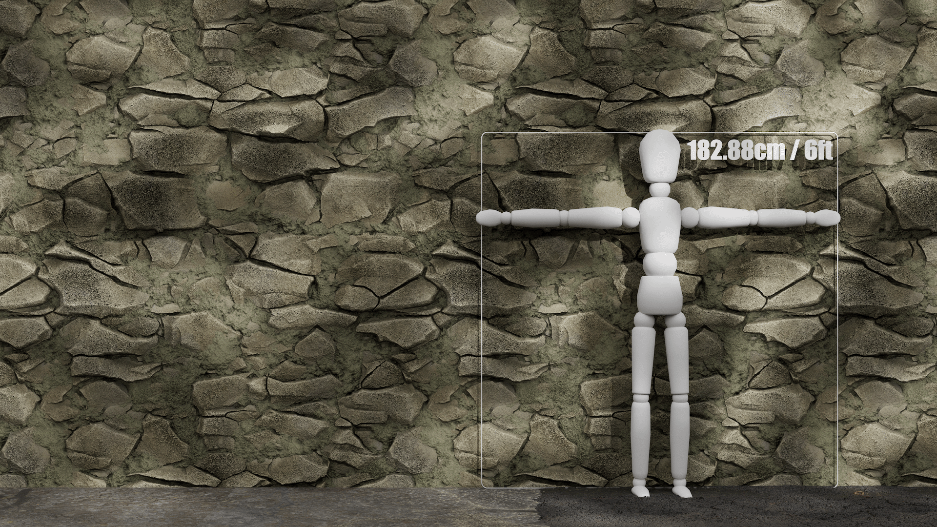 Substance Material - Broken Stone Rocks