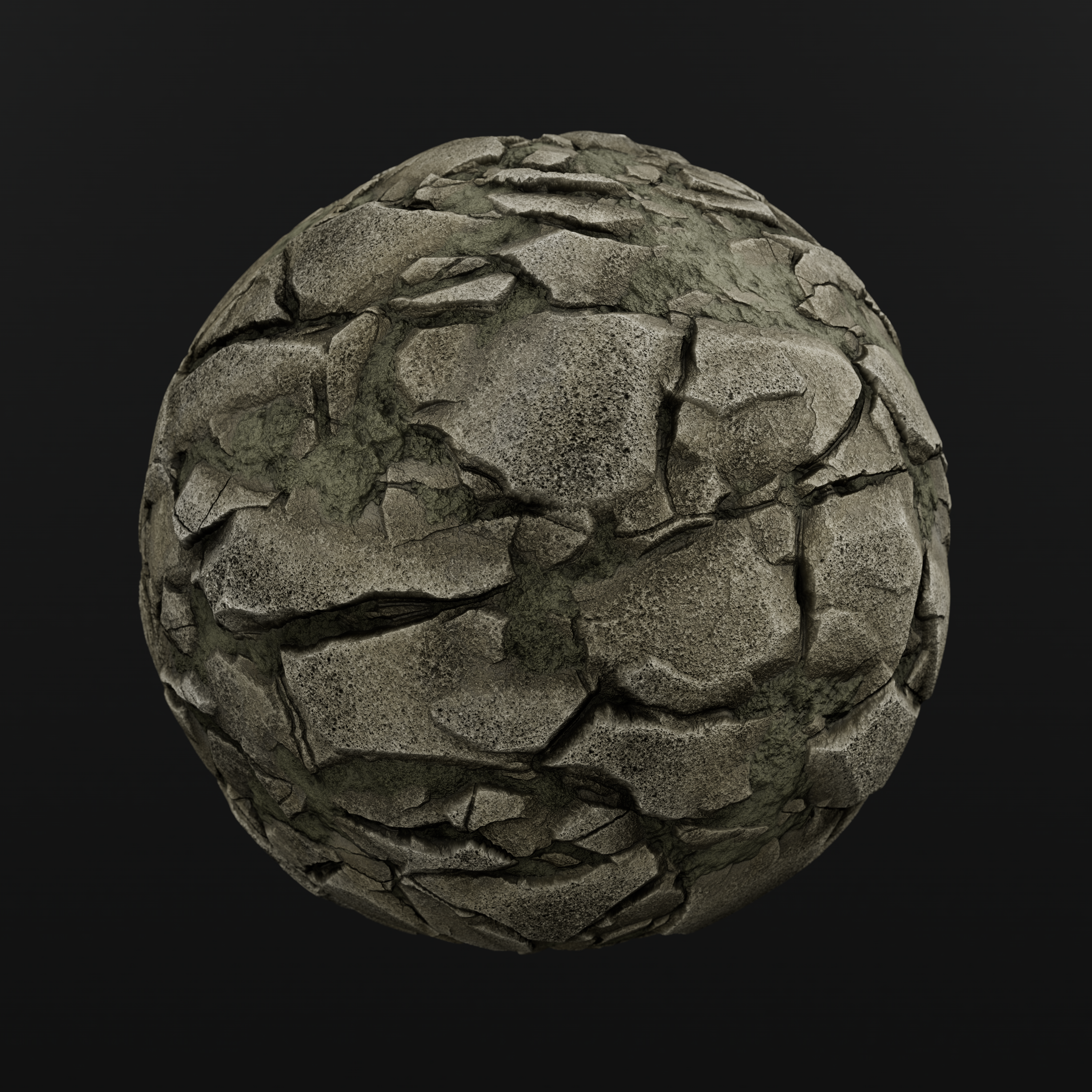Substance Material - Broken Stone Rocks