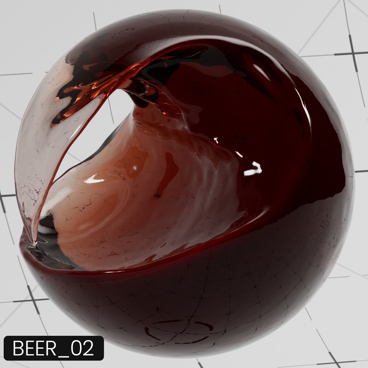 Cinema 4D Materials - Everyday Liquids - Redshift OpenPBR