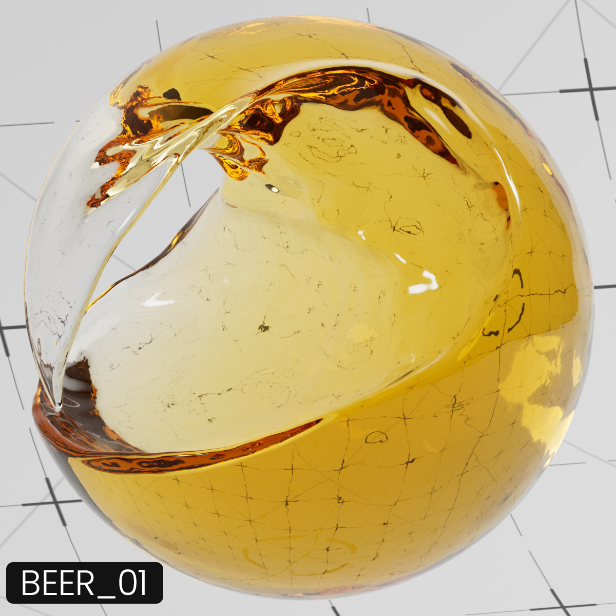 Cinema 4D Materials - Everyday Liquids - Redshift OpenPBR