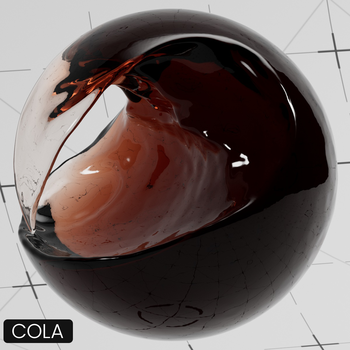 Cinema 4D Materials - Everyday Liquids - Redshift OpenPBR