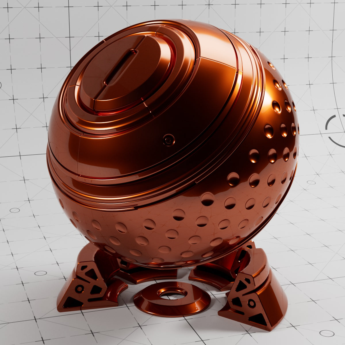 Cinema 4D Materials - Car Paint Chrome Finish - Redshift