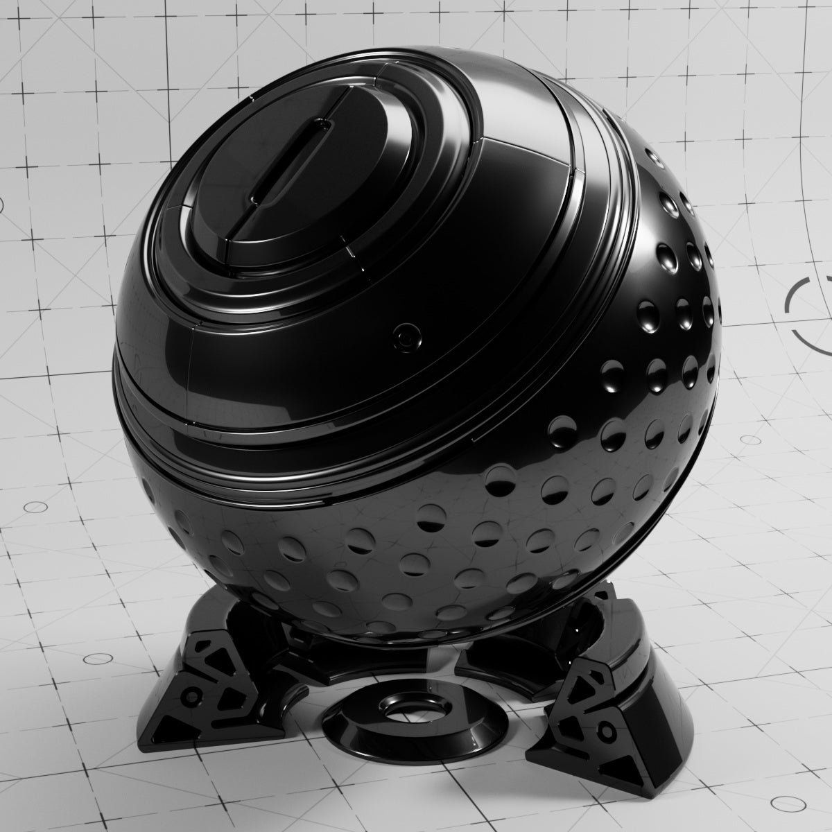 Cinema 4D Materials - Car Paint Chrome Finish - Redshift
