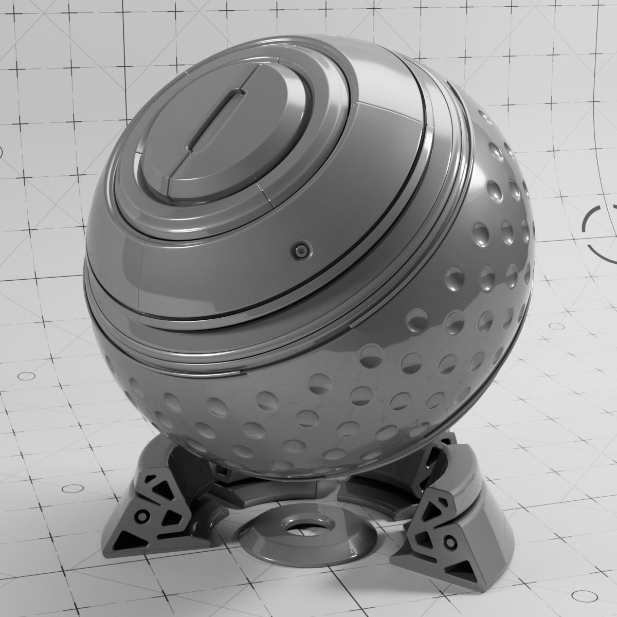 Cinema 4D Materials - Car Paint Glossy - Redshift