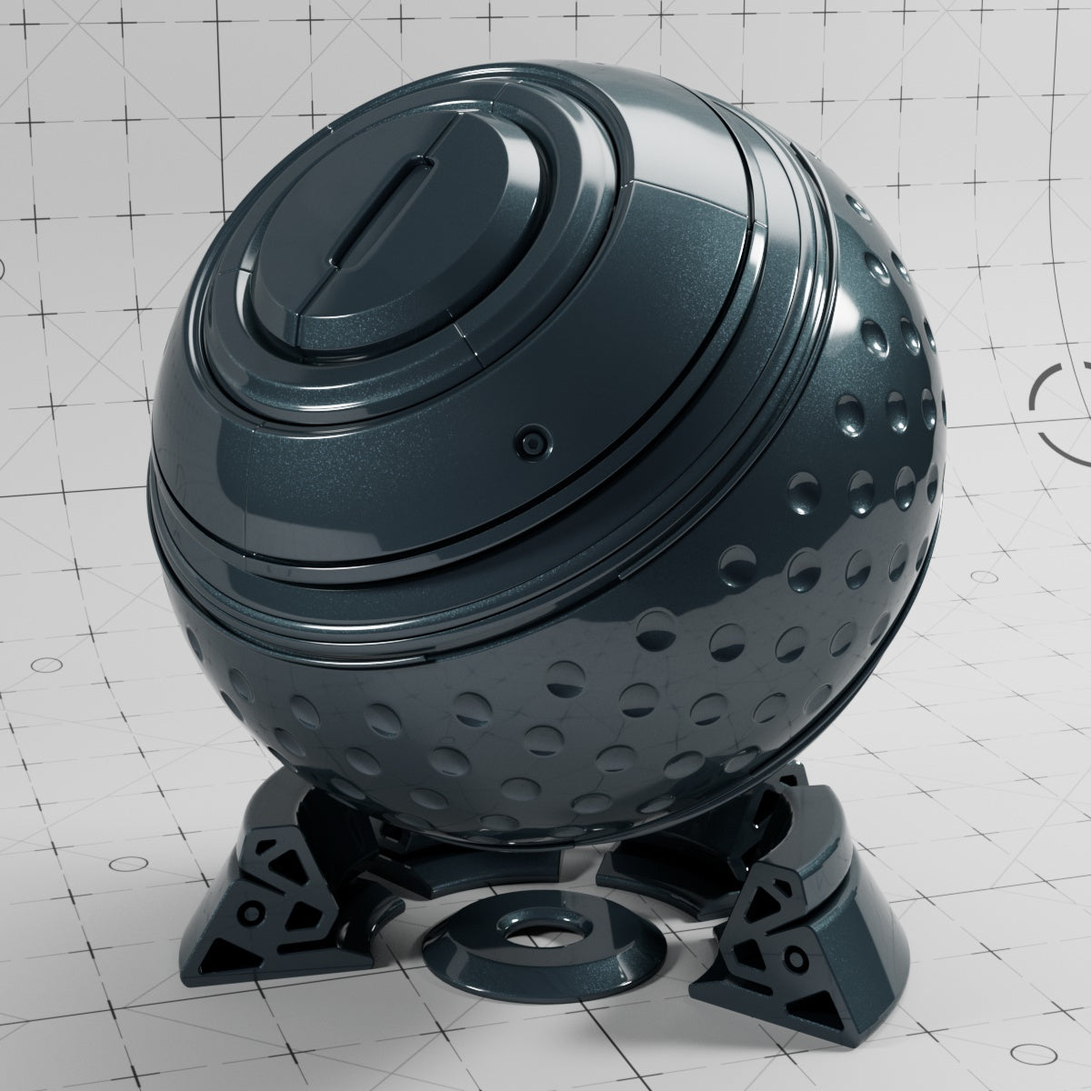 Cinema 4D Materials - Car Paint Luxury - Redshift