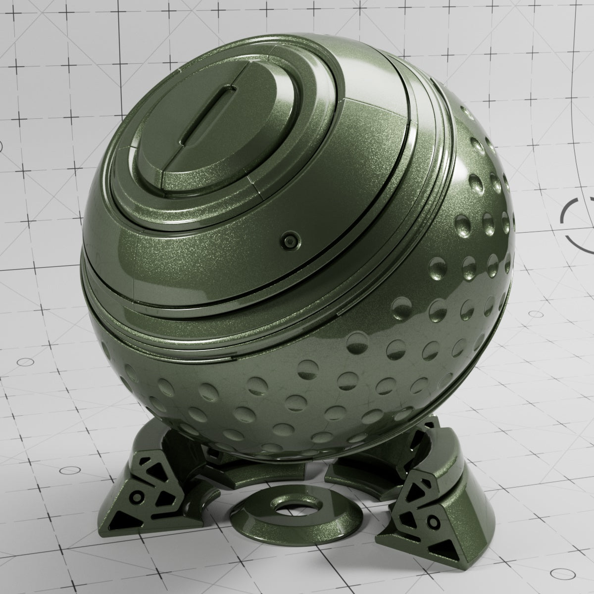 Cinema 4D Materials - Car Paint Luxury - Redshift