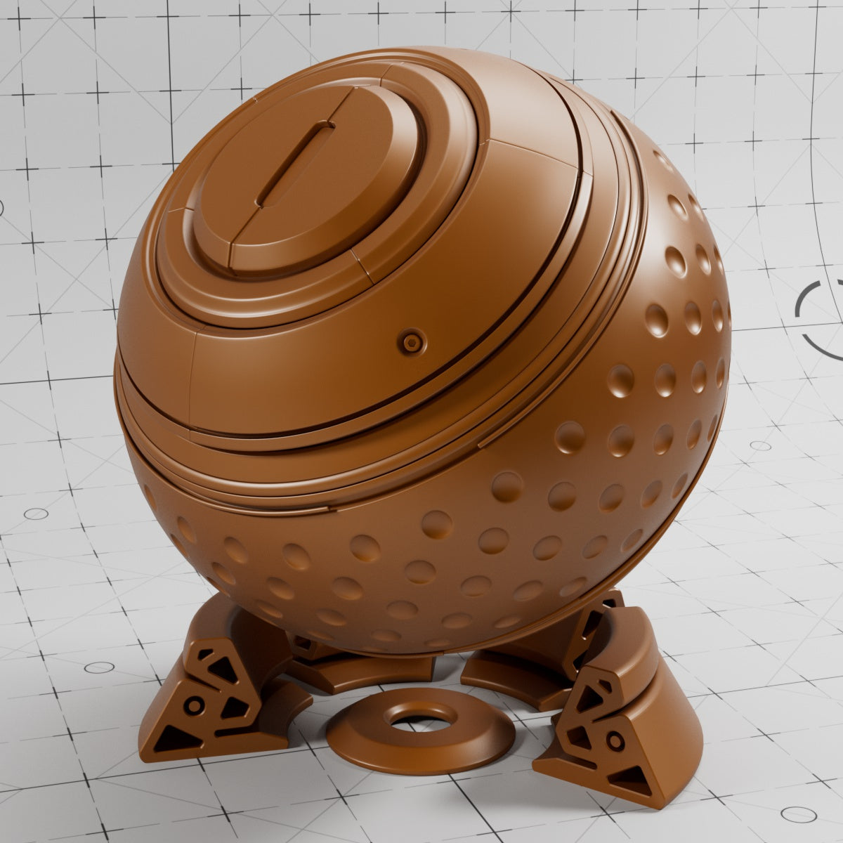 Cinema 4D Materials - Car Paint Matte - Redshift