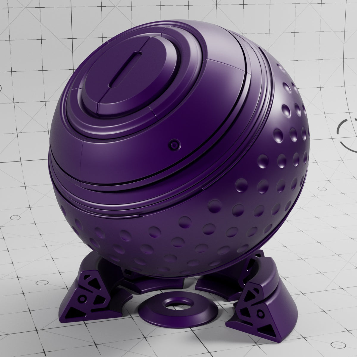 Cinema 4D Materials - Car Paint Matte - Redshift