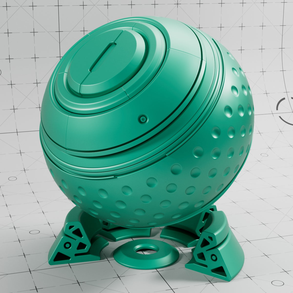 Cinema 4D Materials - Car Paint Matte - Redshift