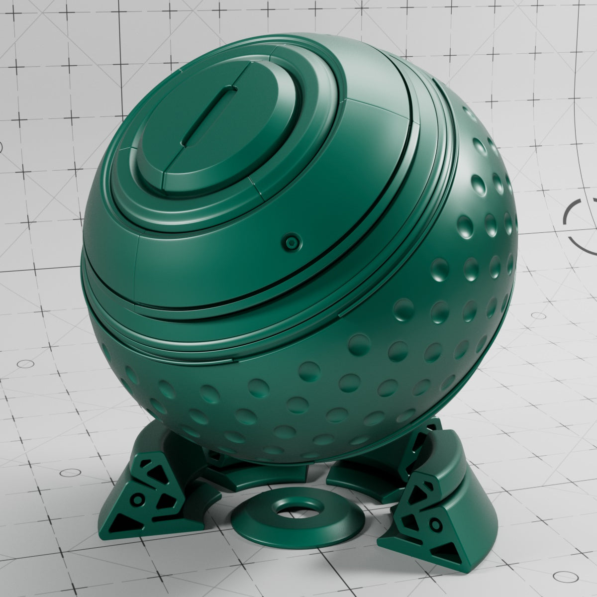 Cinema 4D Materials - Car Paint Matte - Redshift