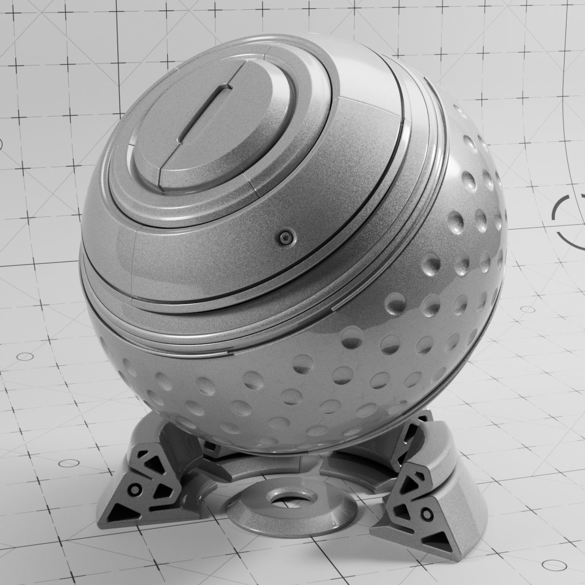 Cinema 4D Materials - Car Paint Metallic Flakes - Redshift