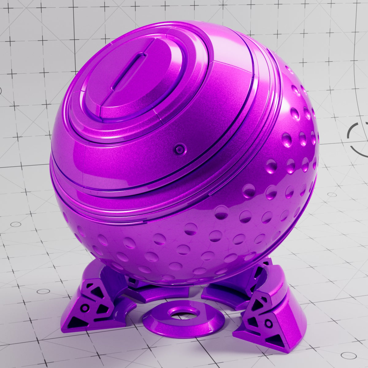 Cinema 4D Materials - Car Paint Metallic Flakes - Redshift