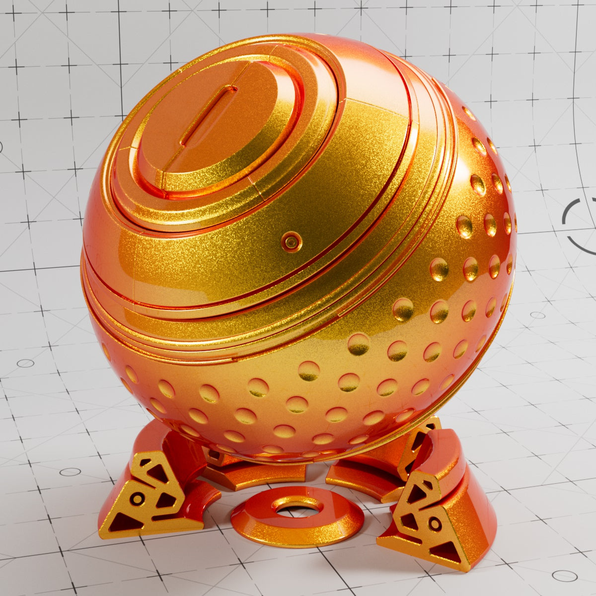 Cinema 4D Materials - Car Paint Pearl - Redshift