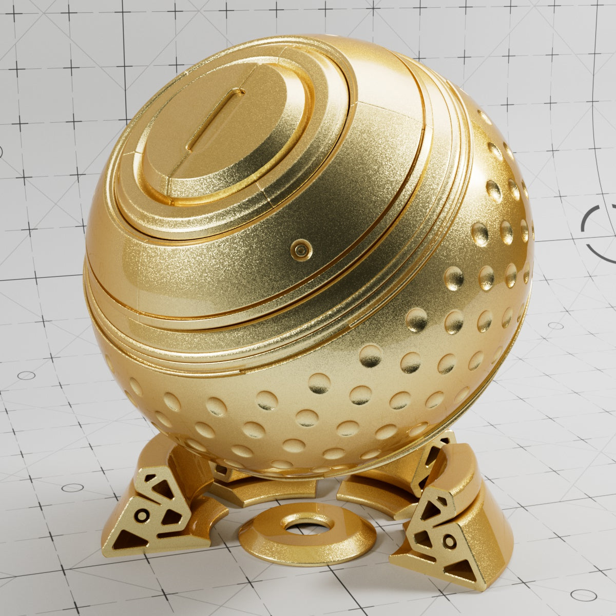 Cinema 4D Materials - Car Paint Pearl - Redshift