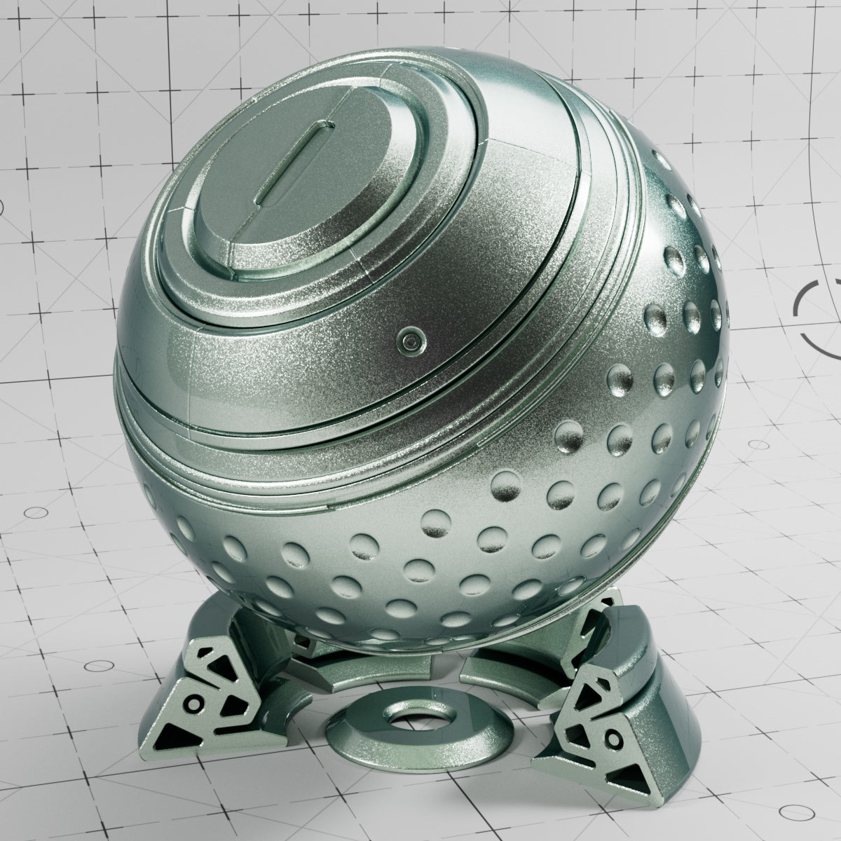 Cinema 4D Materials - Car Paint Pearl - Redshift