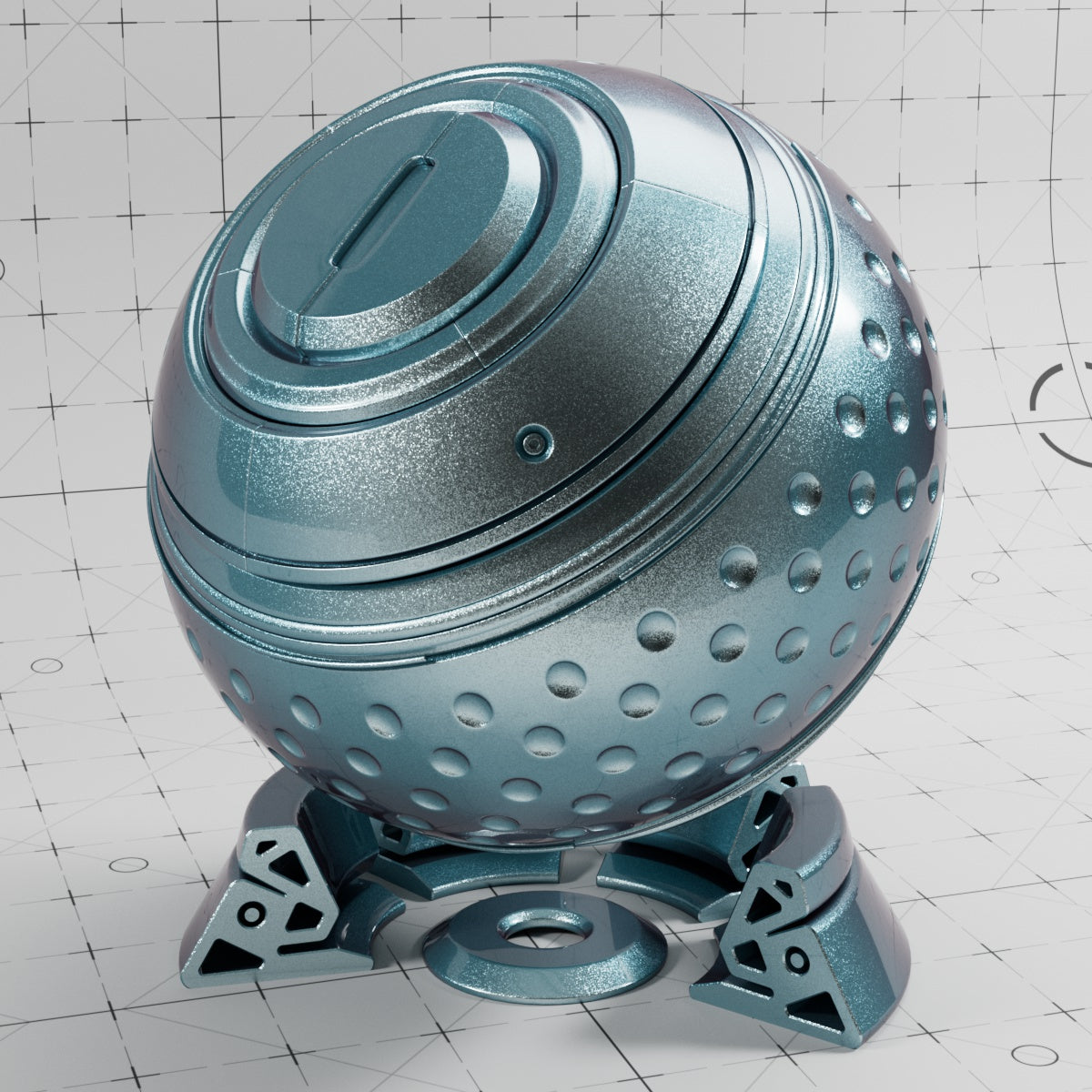 Cinema 4D Materials - Car Paint Pearl - Redshift