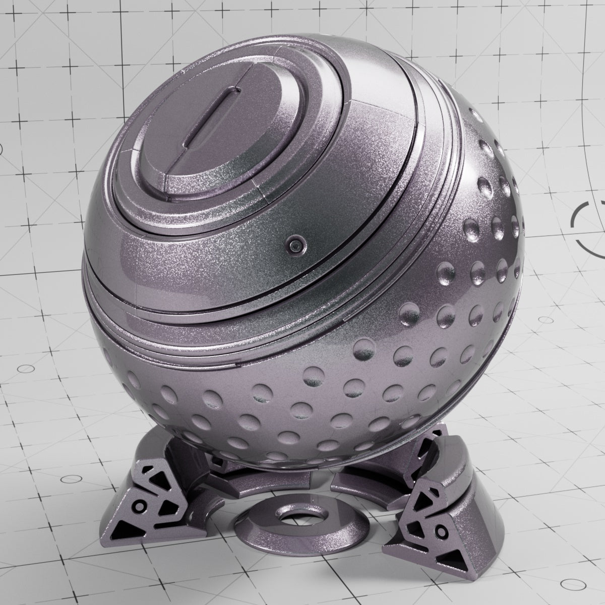 Cinema 4D Materials - Car Paint Pearl - Redshift