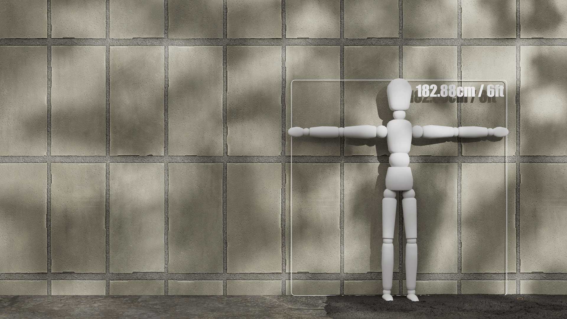 Substance Material - Cinder Block Wall