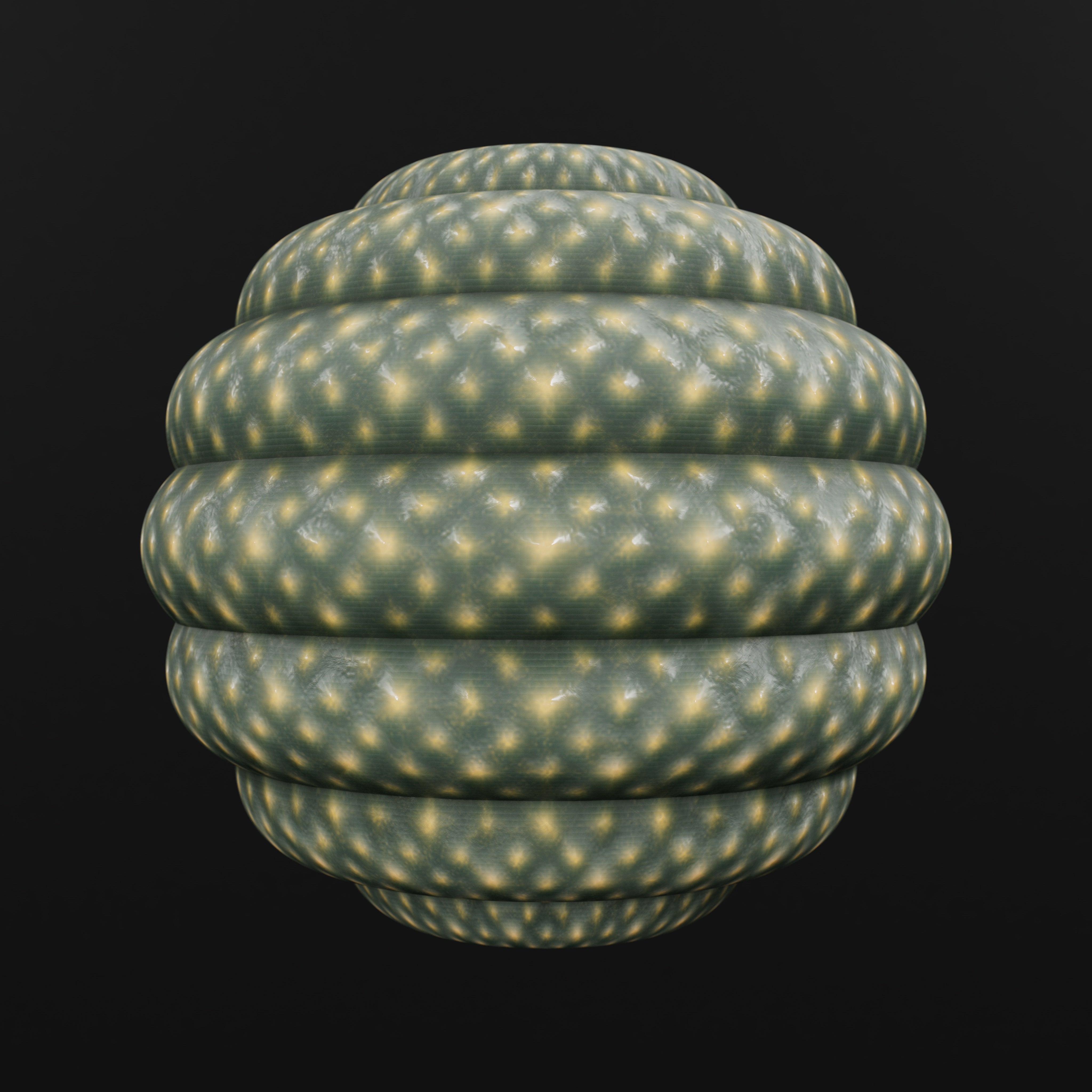 Substance Material - Surreal Organic Ribbed SSS