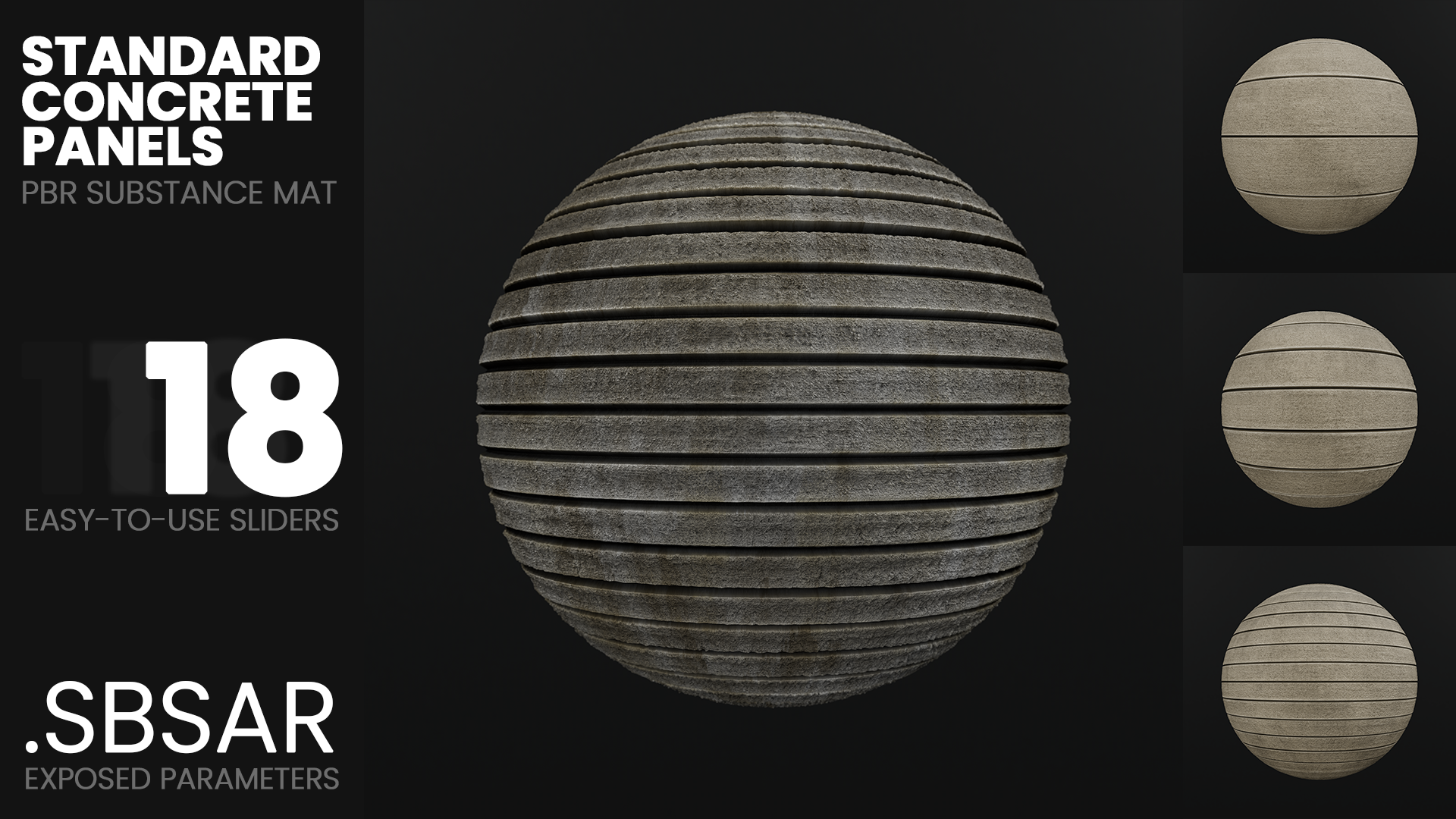 Substance Material - Standard Concrete Panel