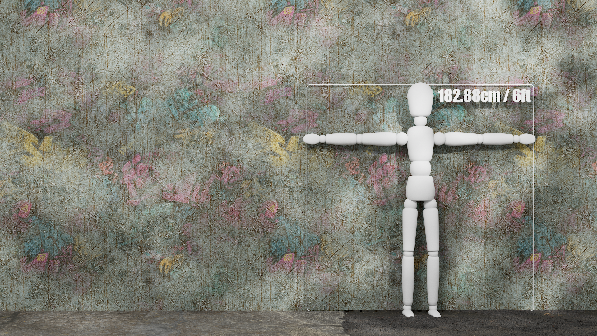 Substance Material - Graffiti Tagged Wall 01A