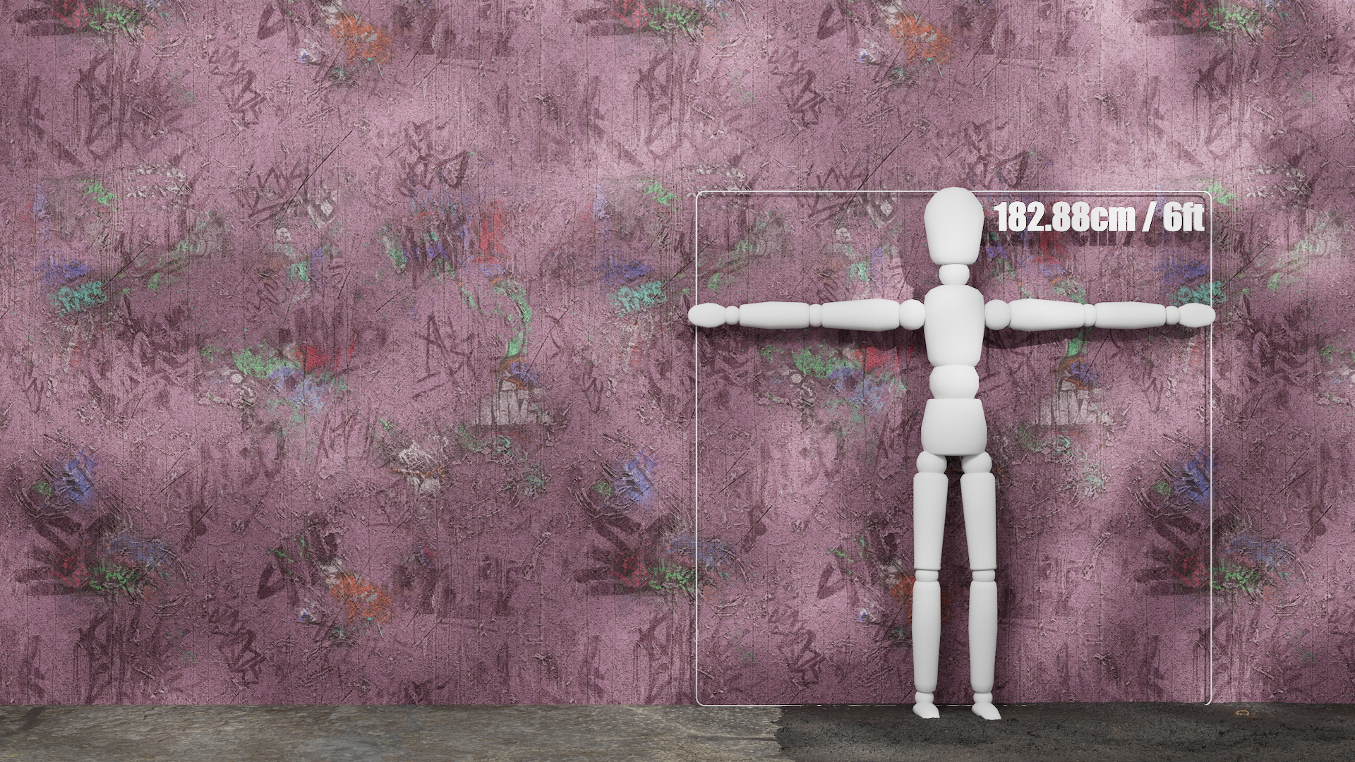 Substance Material - Graffiti Tagged Wall 01C