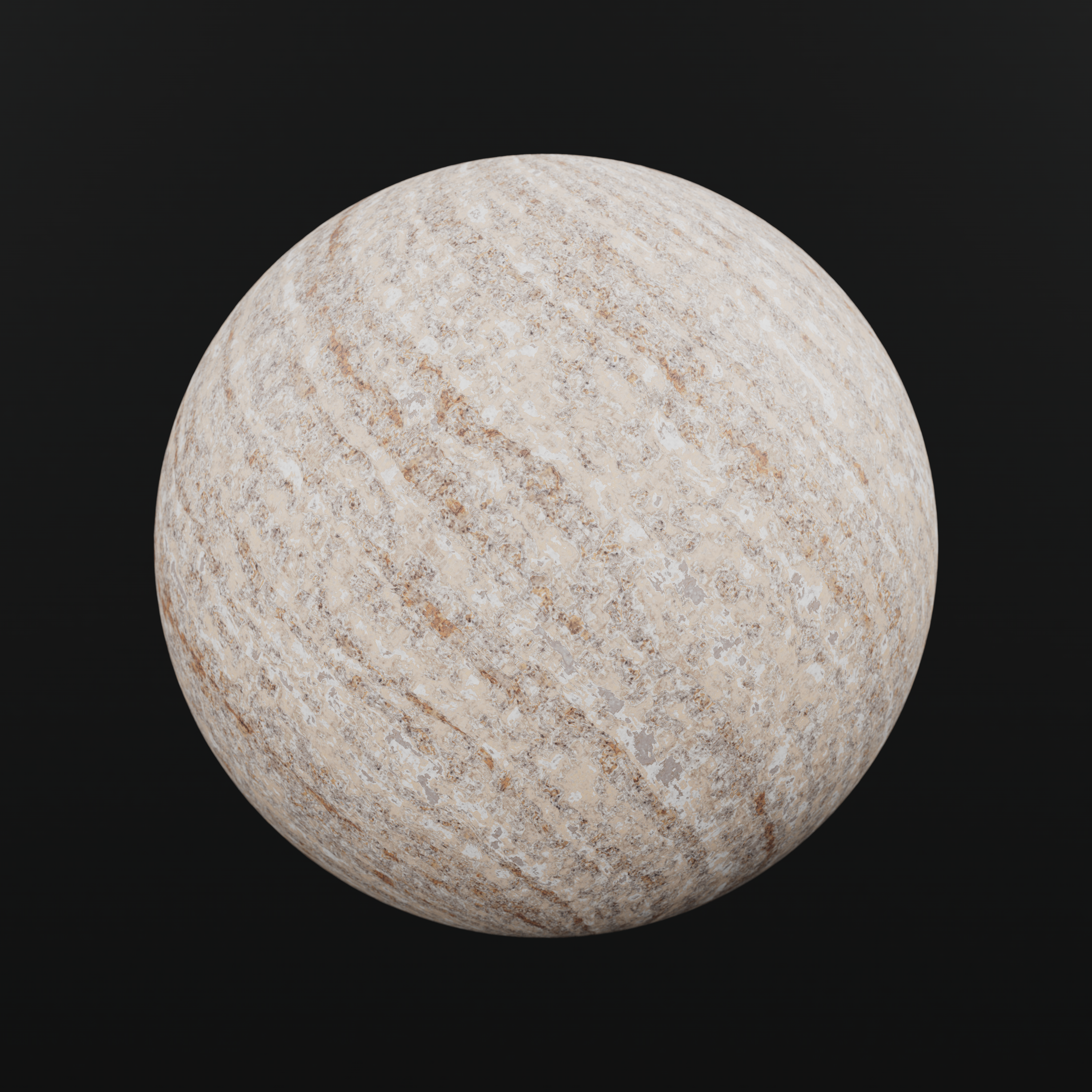 Substance Material - Polished Travertine