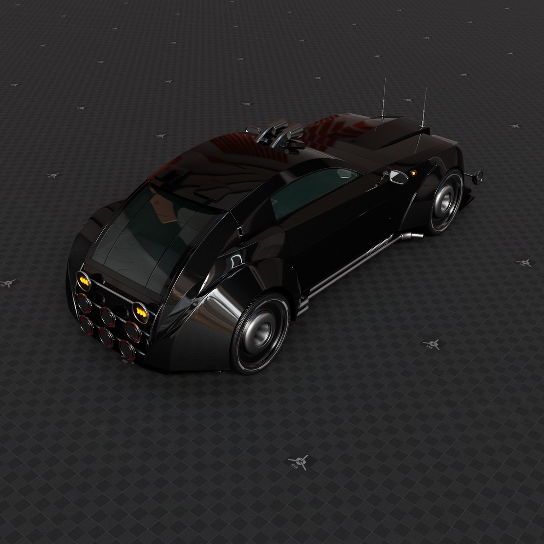 Rigged Vehicle - Gypsy Boss - Car
