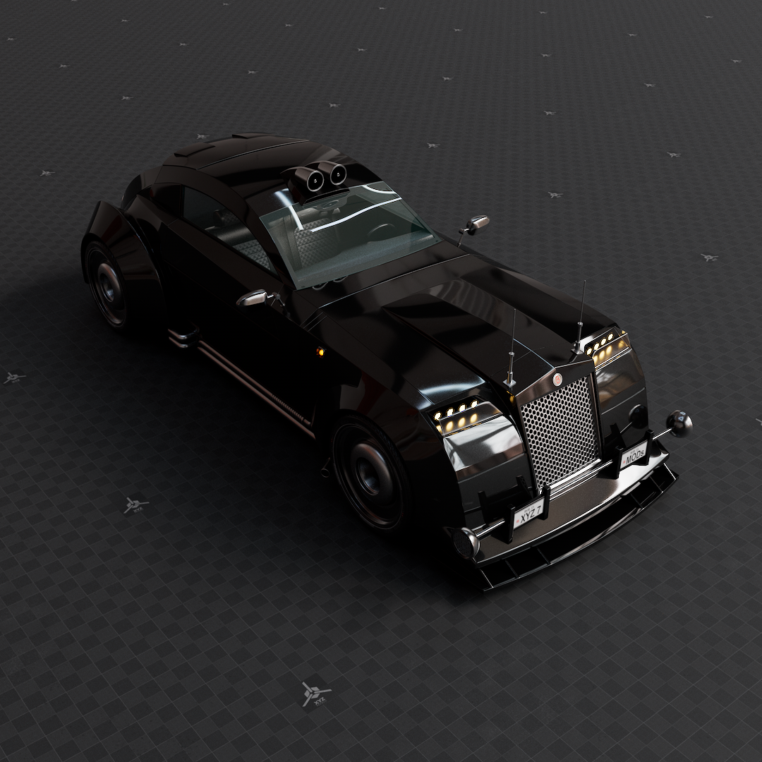 Rigged Vehicle - Gypsy Boss - Car