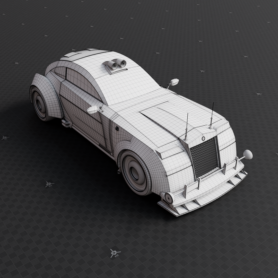 Rigged Vehicle - Gypsy Boss - Car