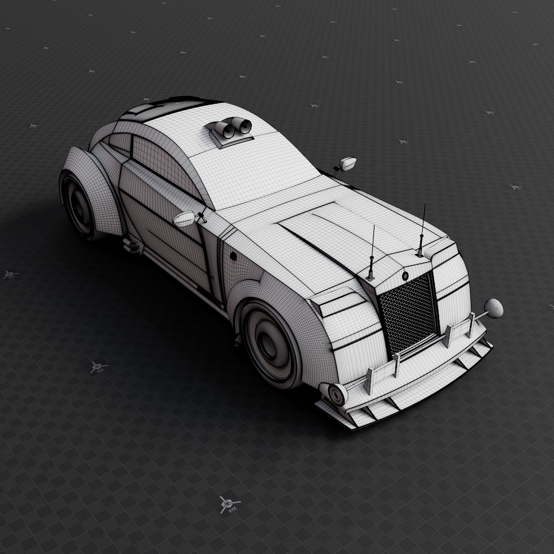 Rigged Vehicle - Gypsy Boss - Car