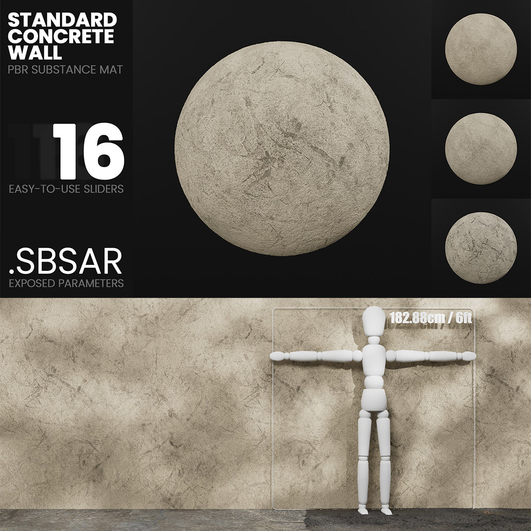 Substance Material - Standard Concrete Wall