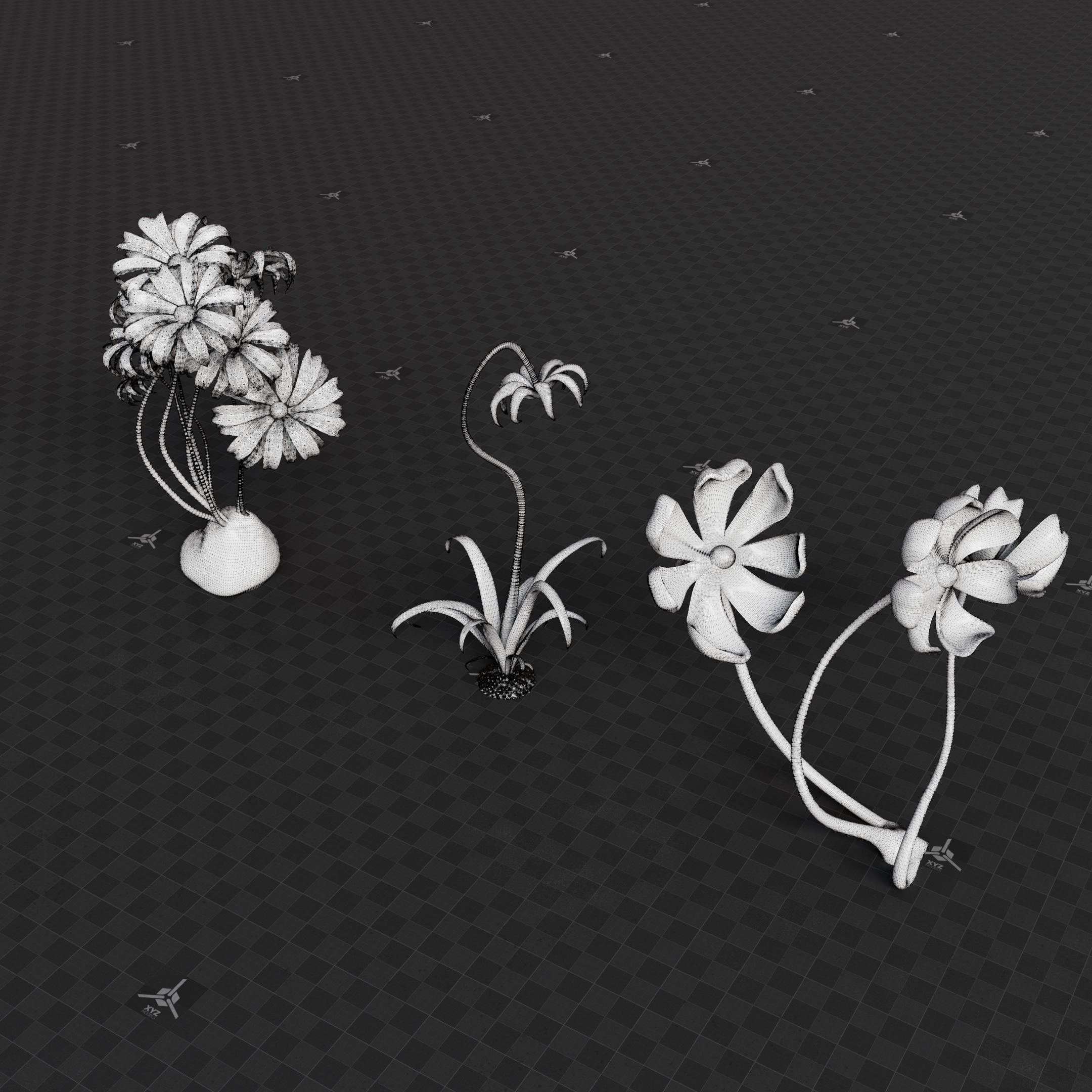 Surreal Plants Set 03