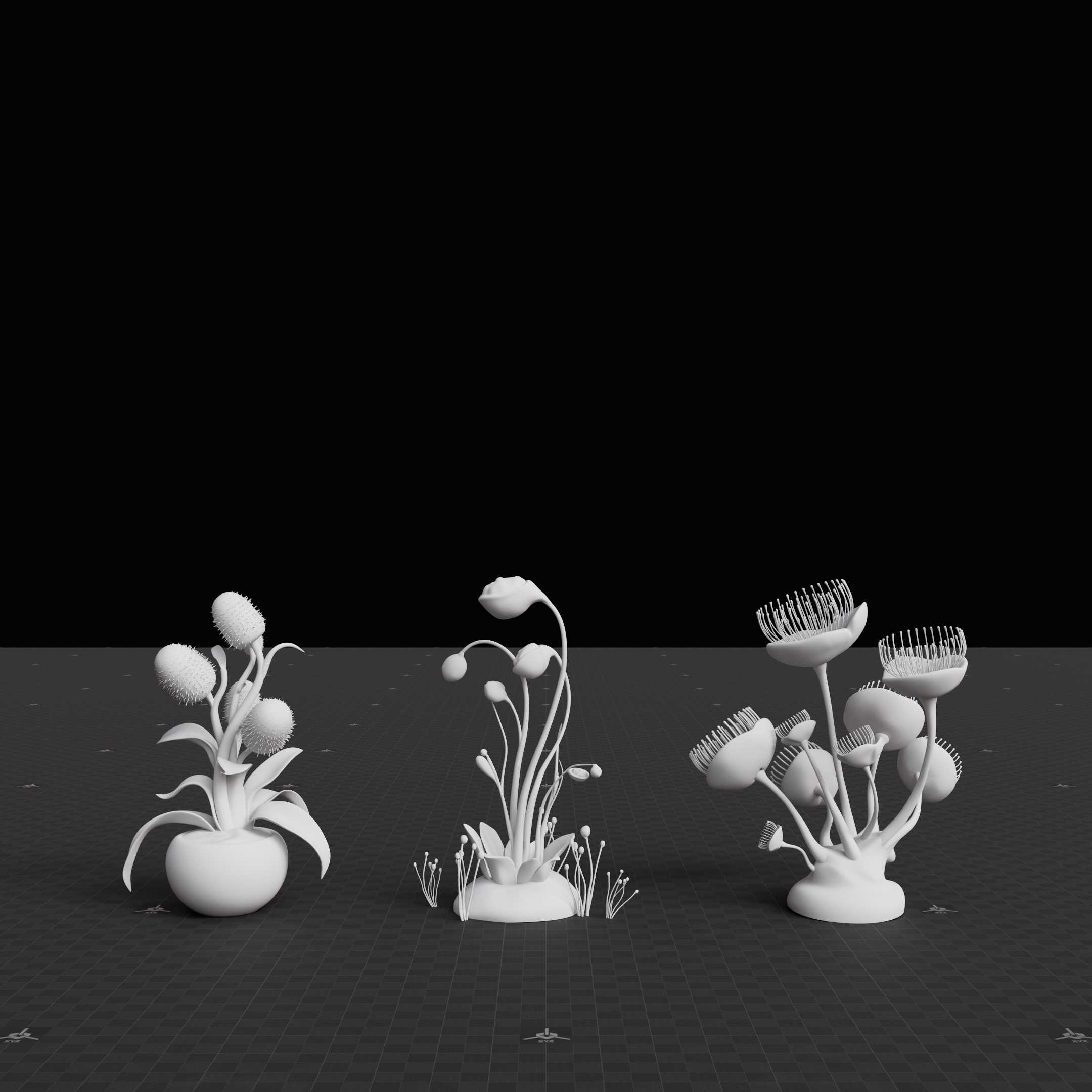 Surreal Plants Set 01