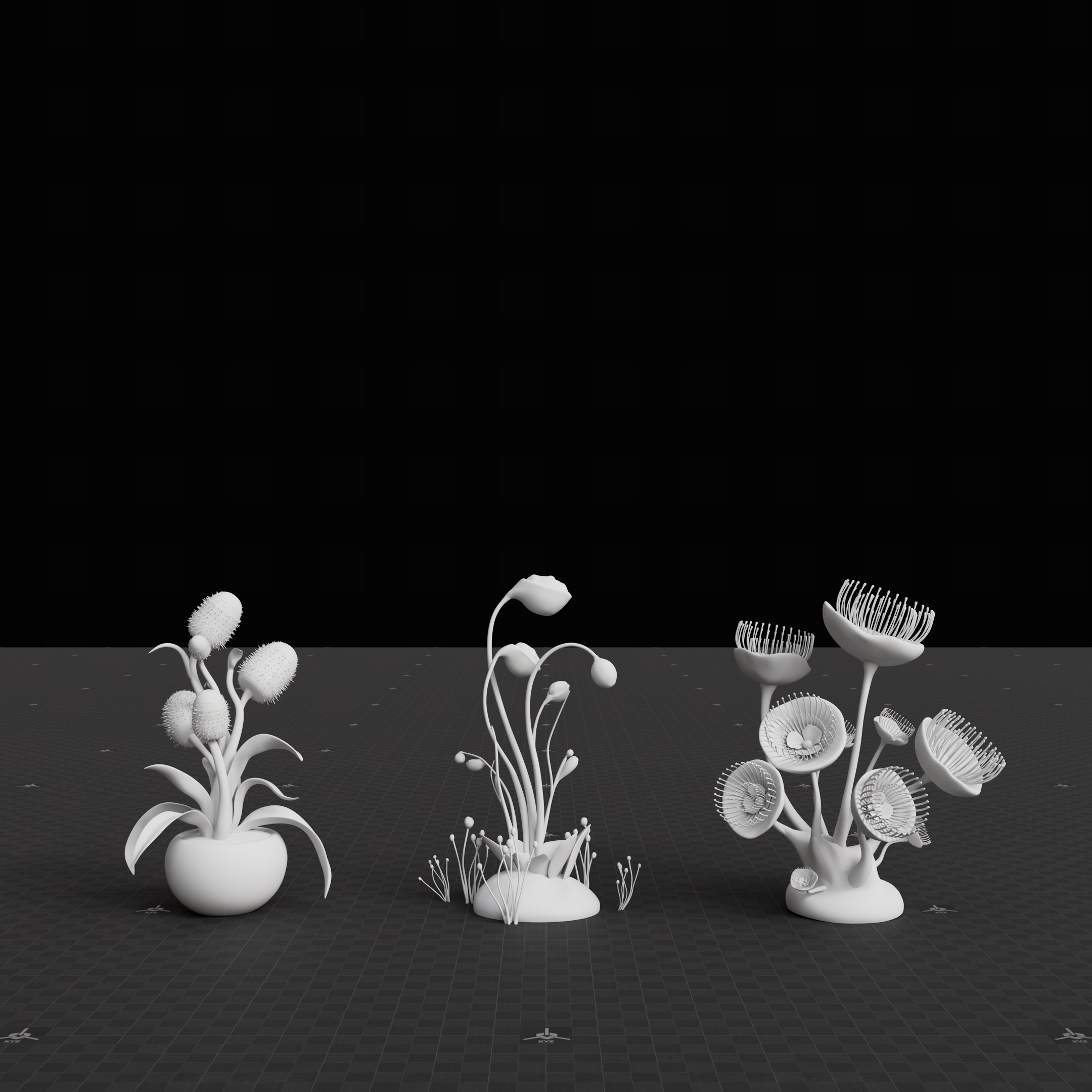 Surreal Plants Set 01
