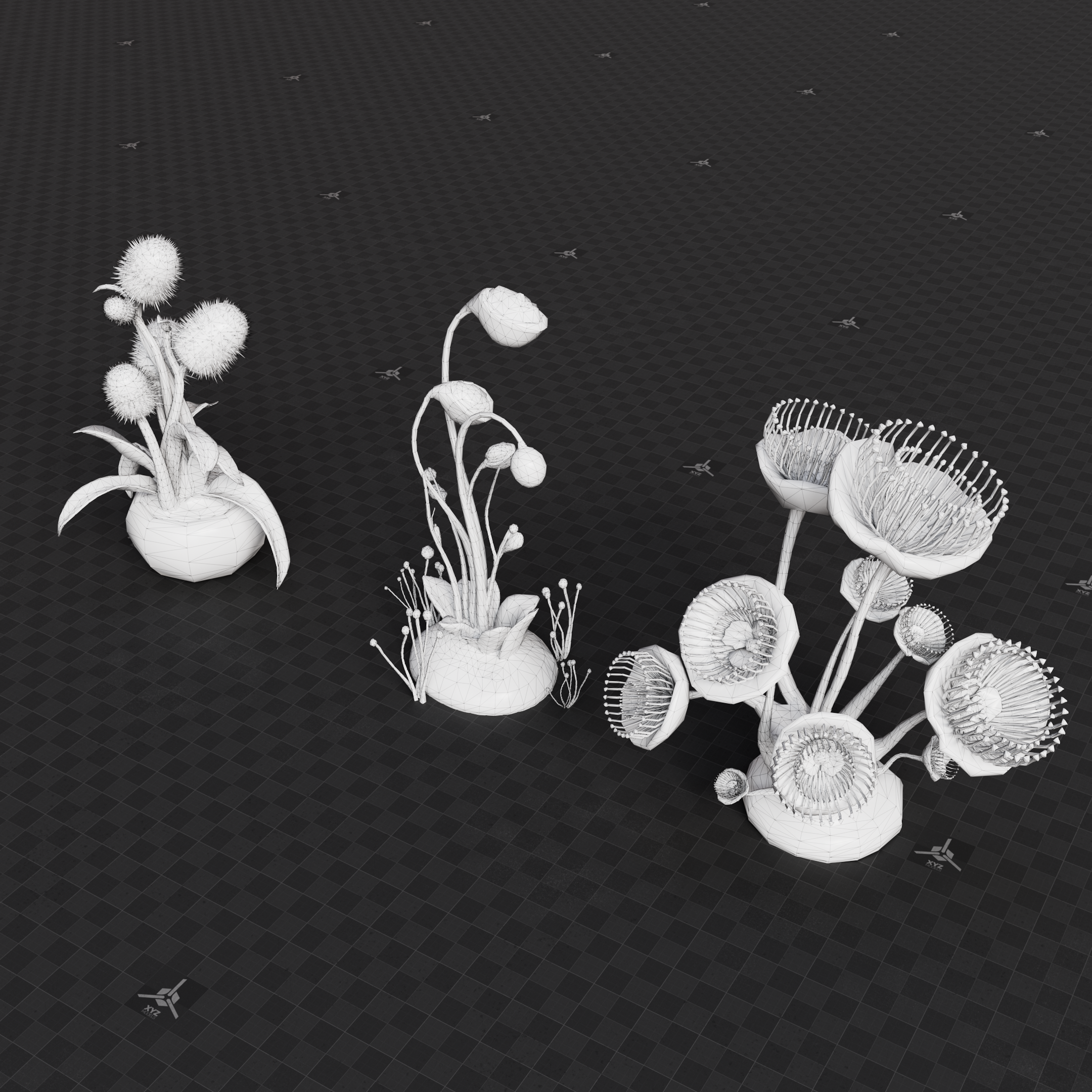 Surreal Plants Set 01