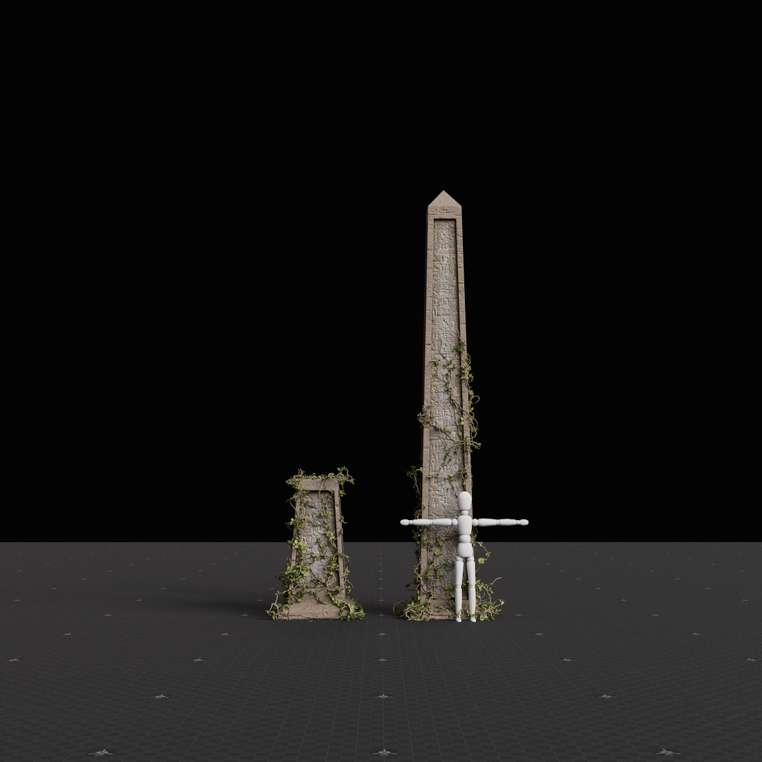Ancient Columns Set