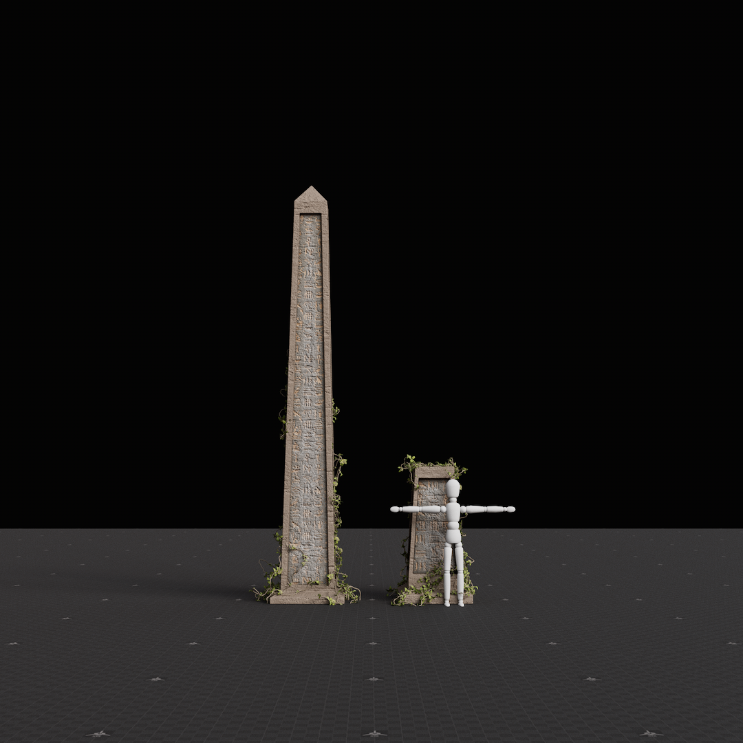 Ancient Columns Set