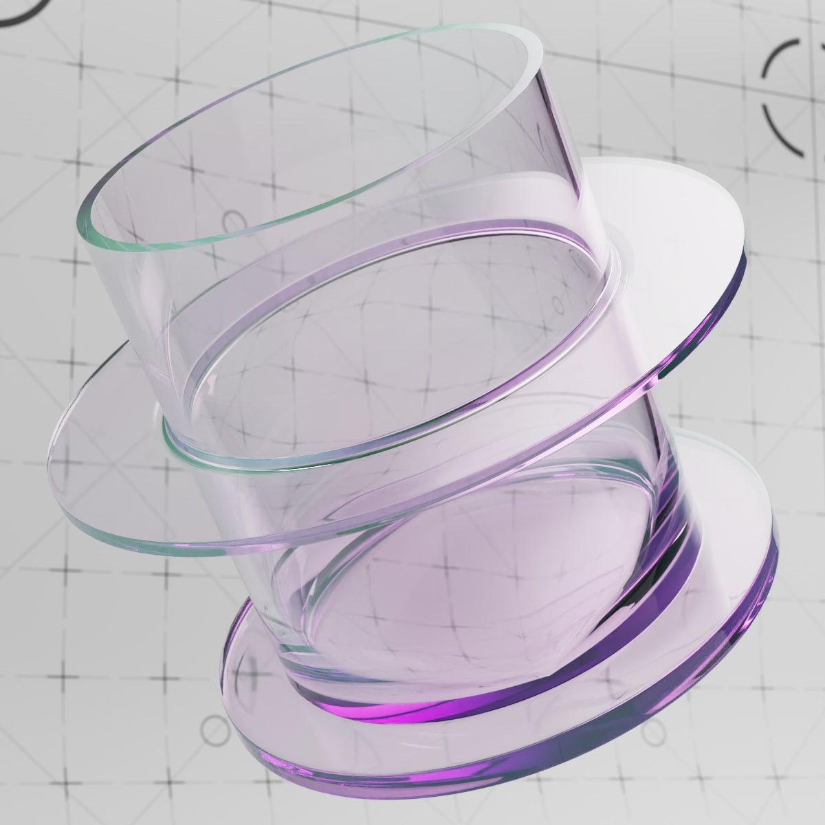 Cinema 4D Materials - Creative Glass - Redshift OpenPBR
