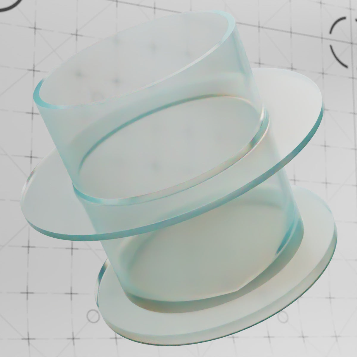 Cinema 4D Materials - Creative Glass - Redshift OpenPBR