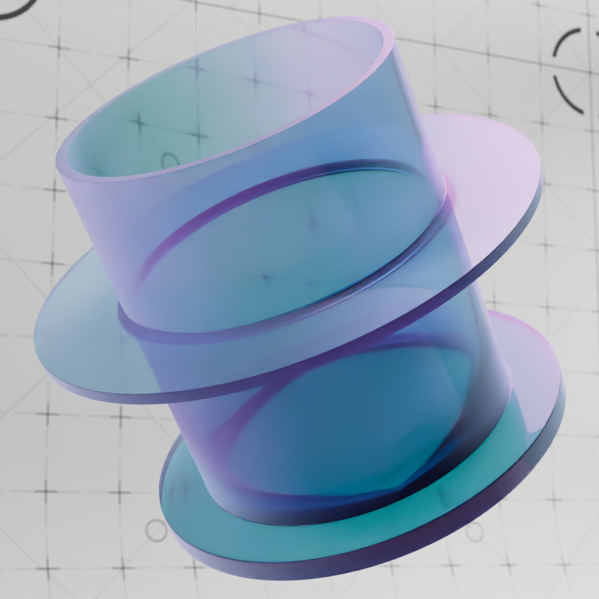 Cinema 4D Materials - Creative Glass - Redshift OpenPBR