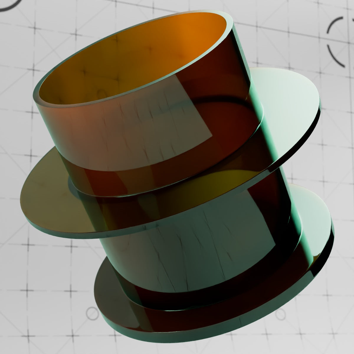 Cinema 4D Materials - Creative Glass - Redshift OpenPBR