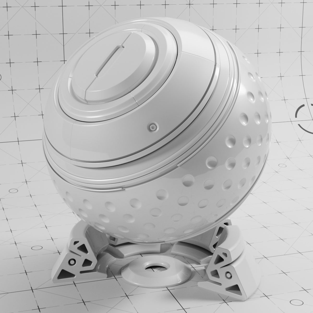 Cinema 4D Materials - Car Paint Glossy - Redshift