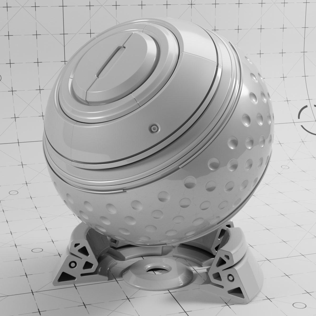 Cinema 4D Materials - Car Paint Glossy - Redshift