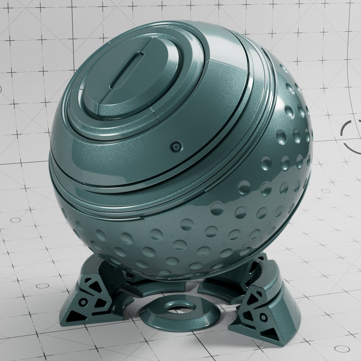 Cinema 4D Materials - Car Paint Luxury - Redshift